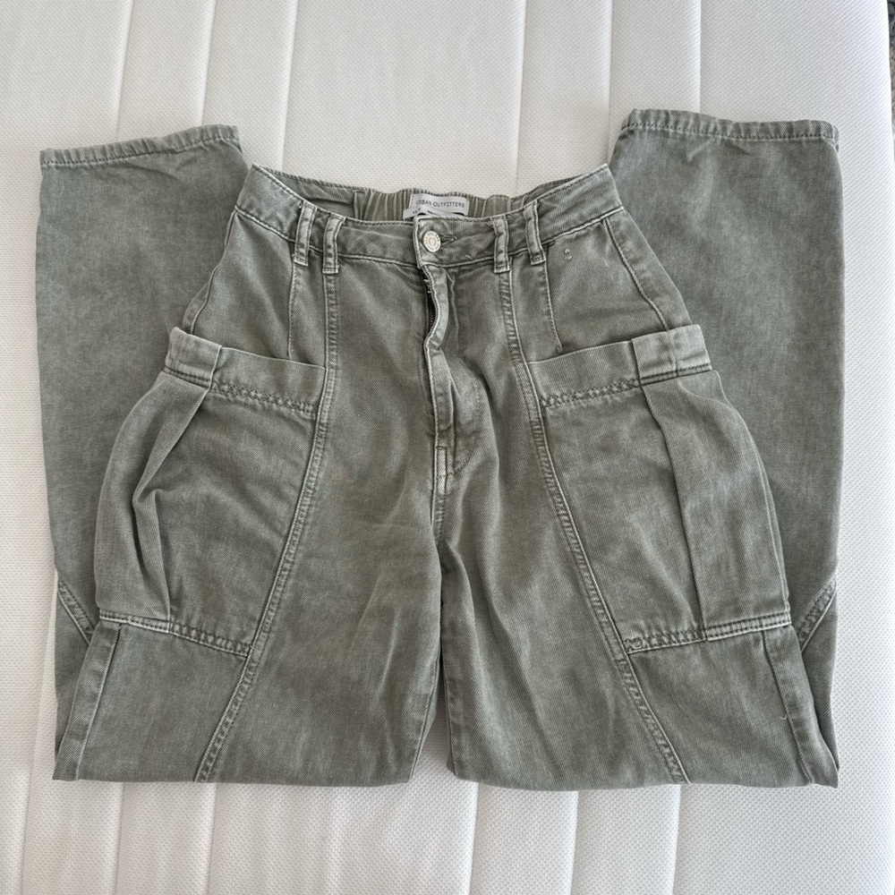 Urban Outfitters Olive Cargo Pants